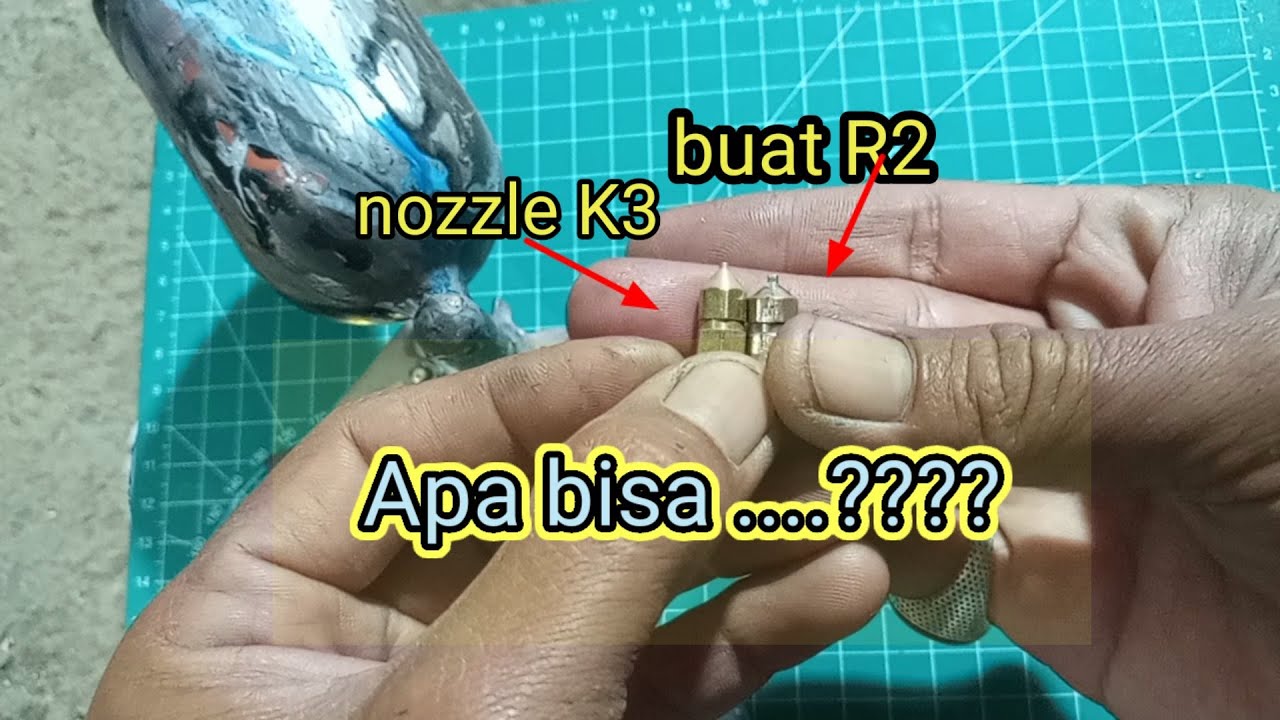Nozzle K3 apakah bisa buat R2..???