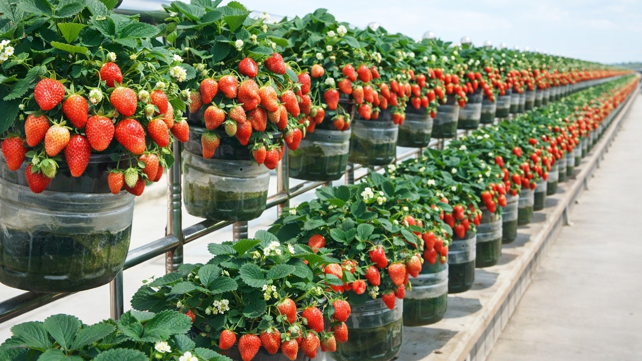 How to Grow Strawberries on a Balcony With Abundant Fruit