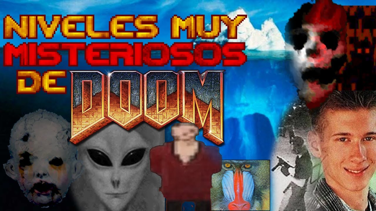 Iceberg de los wads y mapas mas extraños y oscuros de Doom (niveles poco conocidos)