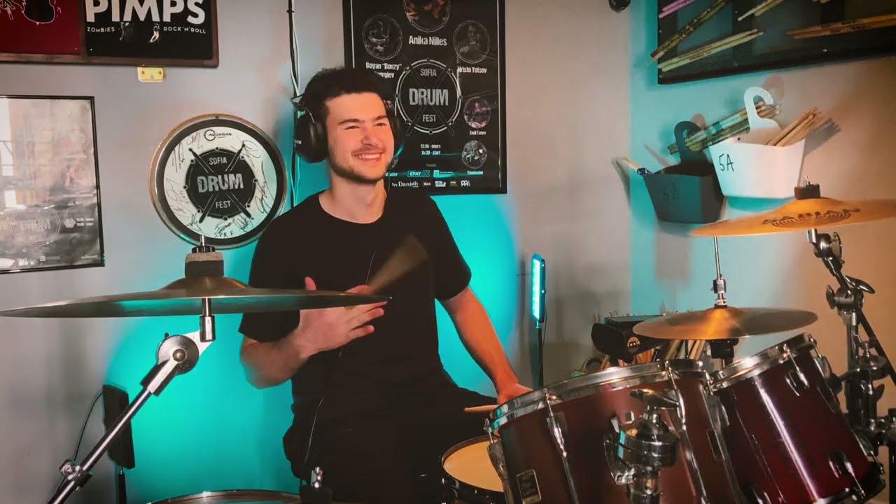 Linkin Park - From The Inside - Drum Cover by Dimitar Ditchev