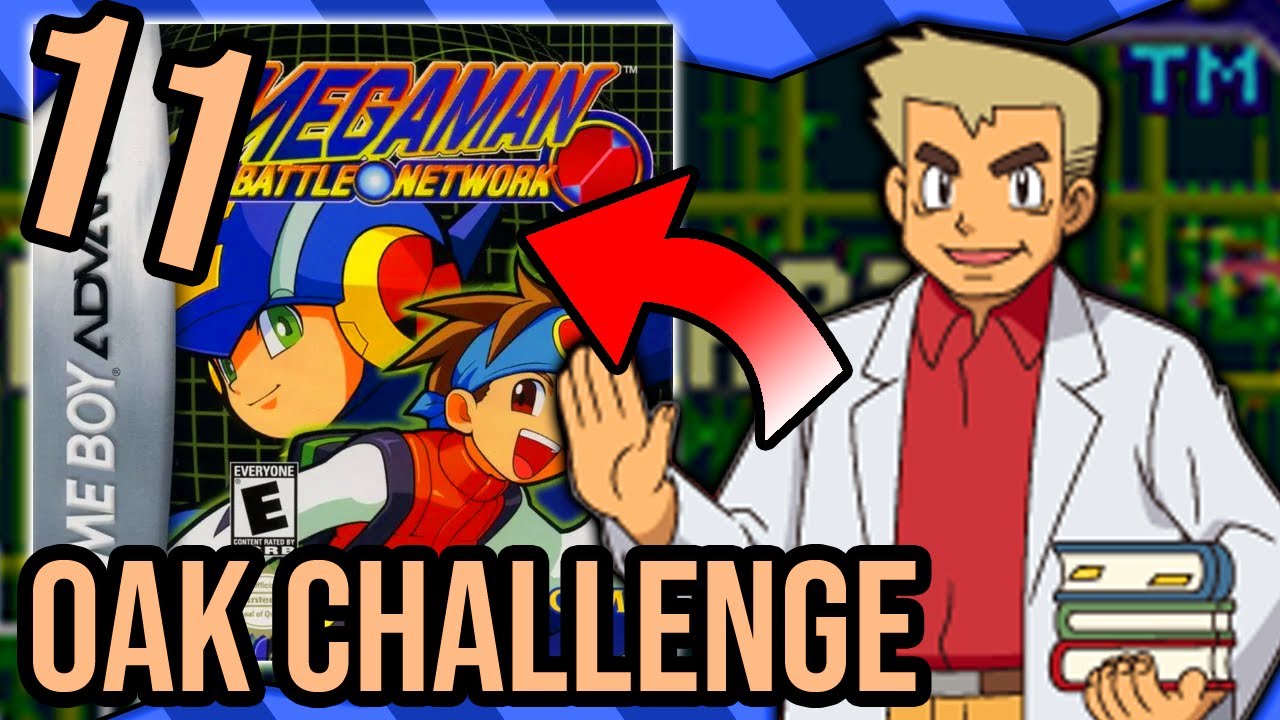 Beating Prof. Oak's Challenge in Megaman Battle Network - Pt 11