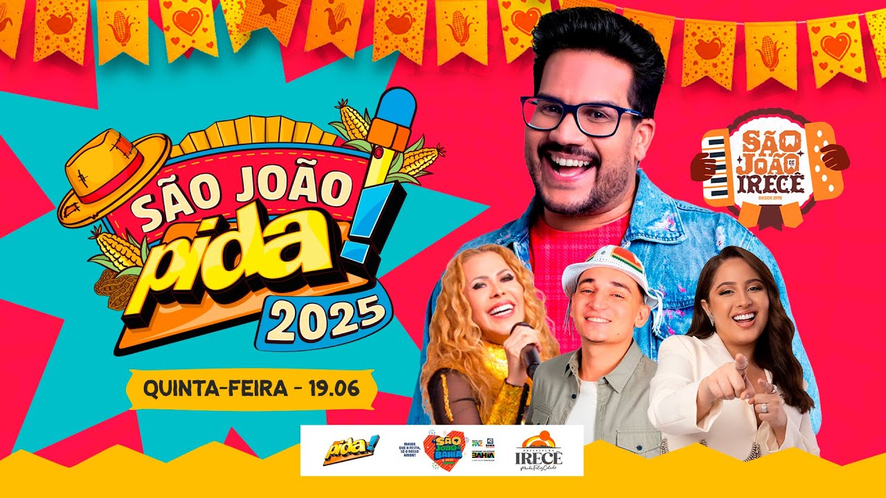São João de Irecê 19/06/2025  ( Joelma, Mari Fernandez, João Gomes e Flávio Leandro )