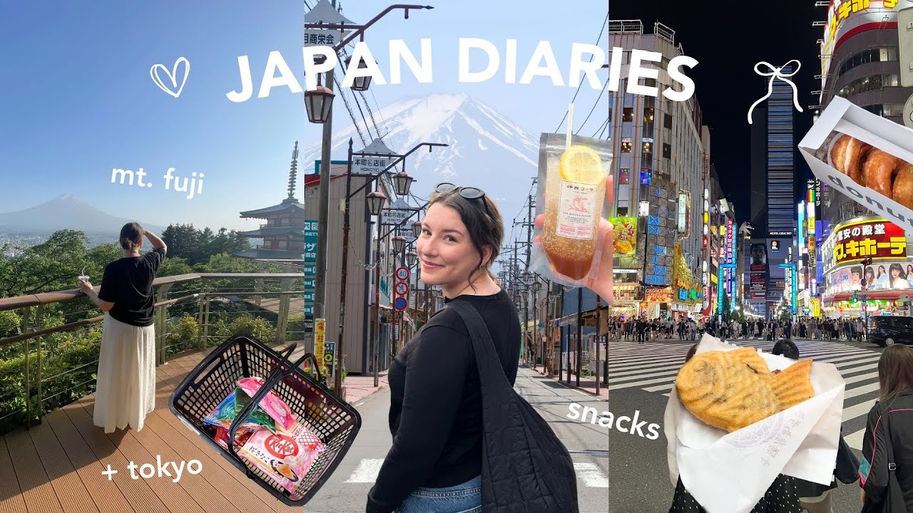 TOKYO + FUJI vlog!! 🧸🩰 Favo Snacks, Arcades, Mt. Fuji & Mega Bagage Hack