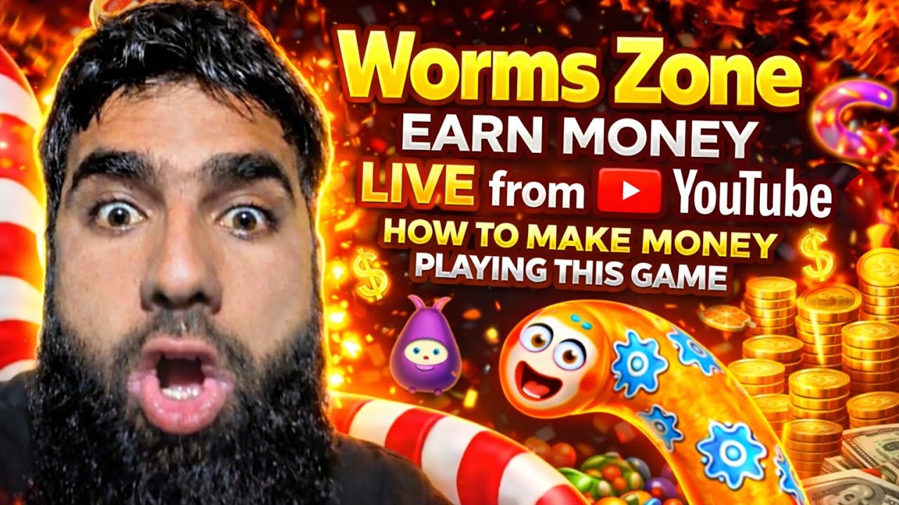 🔥 Worms Zone LIVE 🔴 | Biggest Worm Challenge 🐍💥 | Insane Gameplay & High Score!