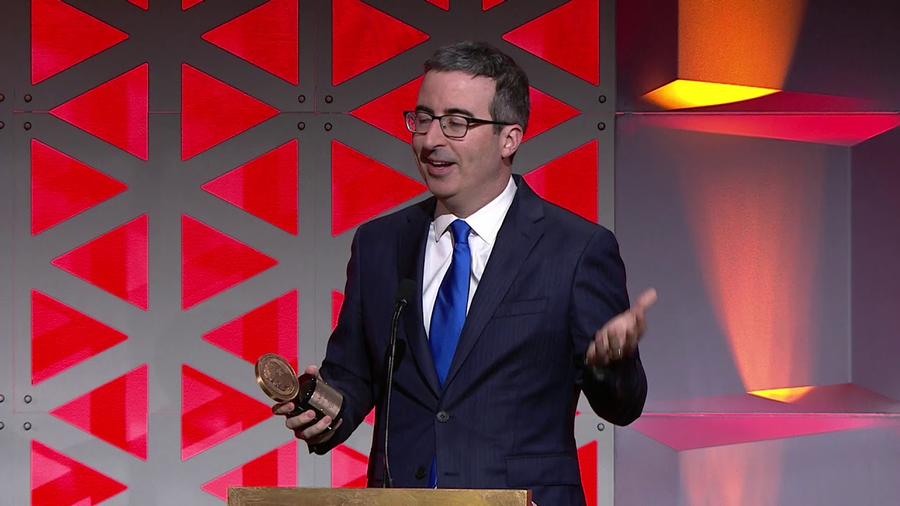 Last Week Tonight with John Oliver - 77th Annual Peabody Awards Acceptance Speech