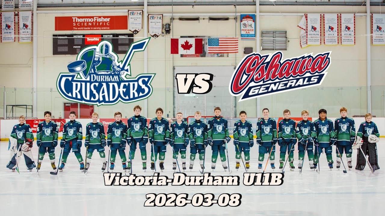 U11B Durham Crusaders vs Oshawa Generals