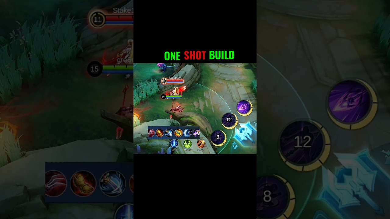 MOSKOV ONE SHOT BUILD ✅ #mobilelegends #mlbb #tutorial #mlbbcreatorcamp #mlbbesports #ml