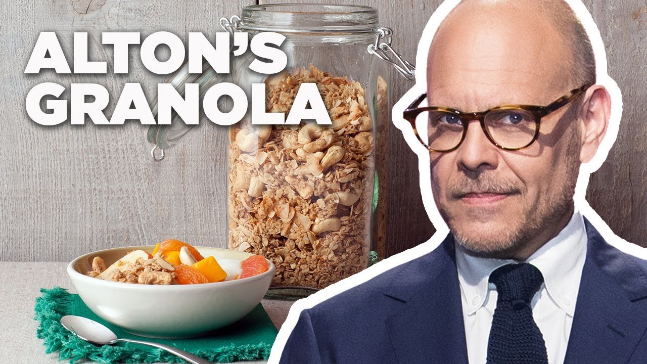 Alton Brown Makes Granola | Good Eats | Food Network