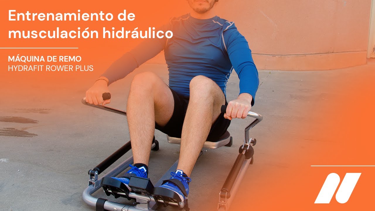 Máquina de Remo Hidráulico Bonplus ✅ Ejercicio de Espalda