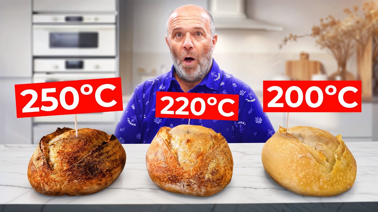 Pan a 250°C vs 225°C vs 200ºC - ¿Cómo Afecta la Temperatura el Horneado?