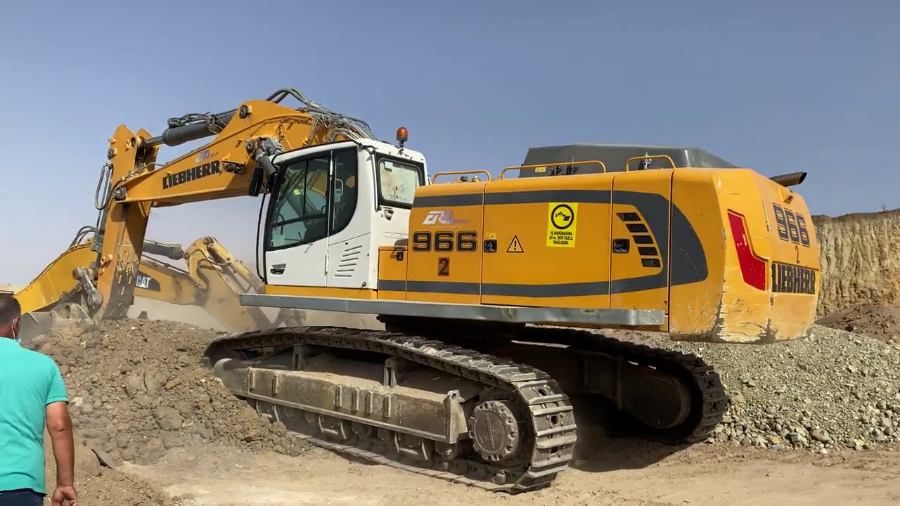 LIEBHERR966 Catarpıllar 385C Excavator