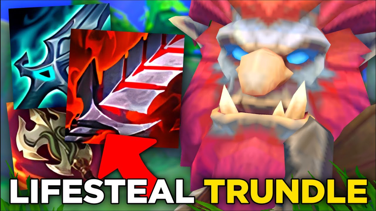 Nieśmiertelny TRUNDLE sporo się leczy w League of Legends