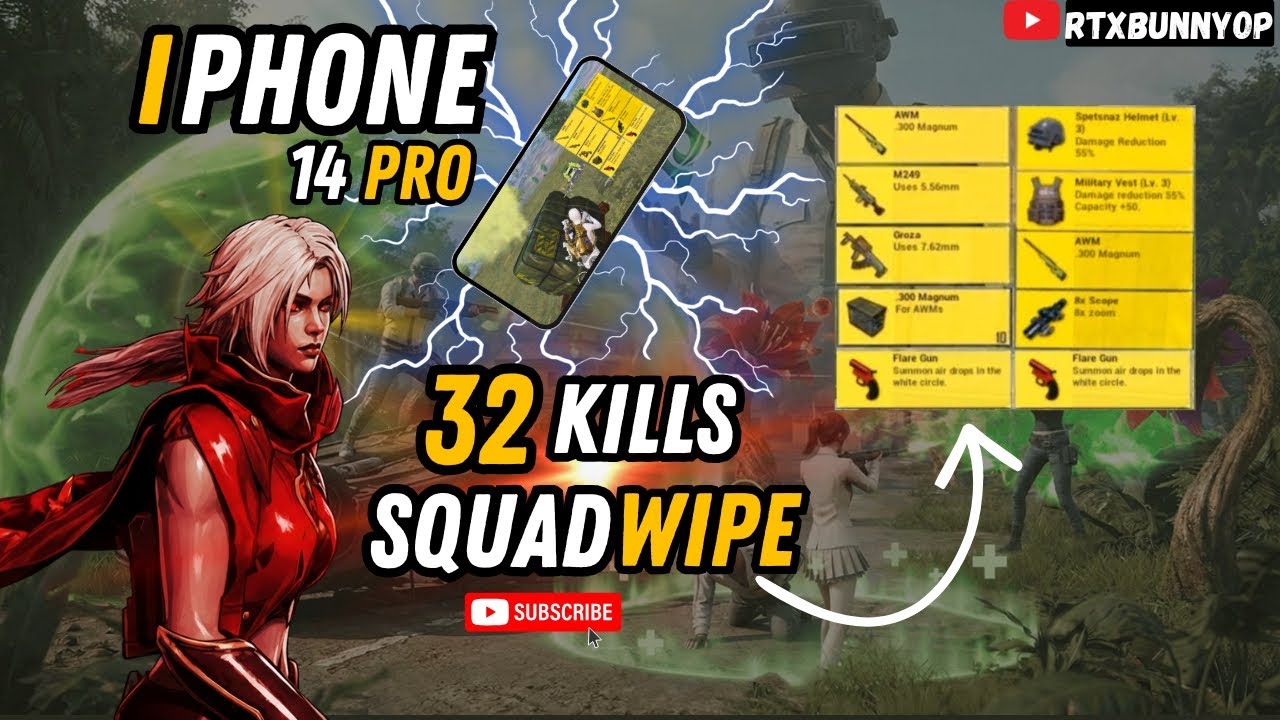 solo 32 kills pubg mobile 