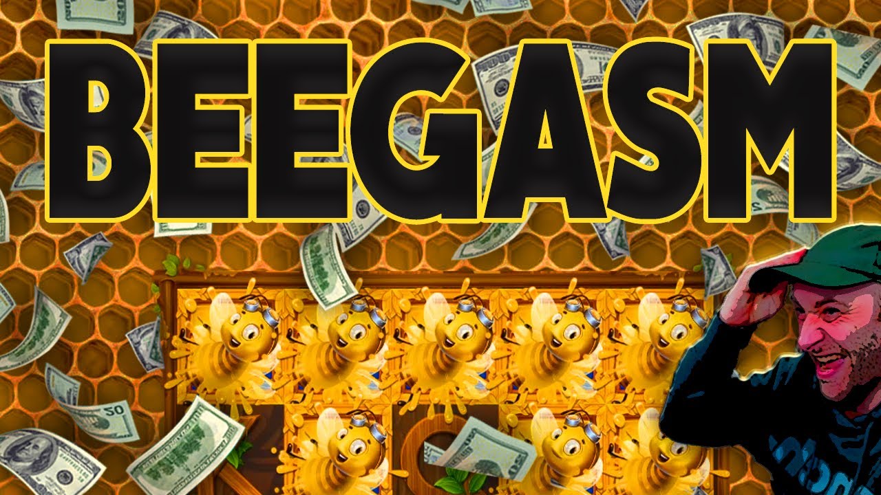 Beegasm! Wild Swarm, Big Win, Wild Line!