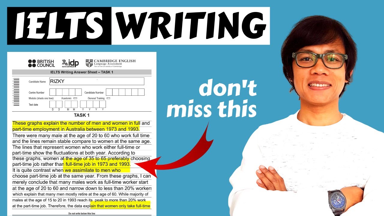 Cara Belajar IELTS Tanpa Les (Otodidak untuk Pemula) WRITING