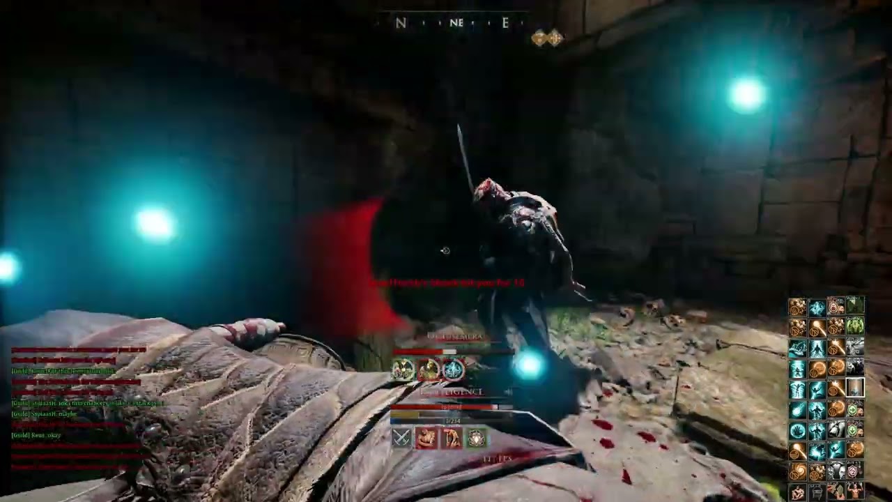 Mortal Online 2 - Human Paladins 2v3 - Labyrinth