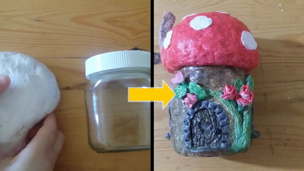 خليك فالدار #كن مبدعا حتى مع الحجر الصحي صنع بيت السنافر SMURF HOUSE