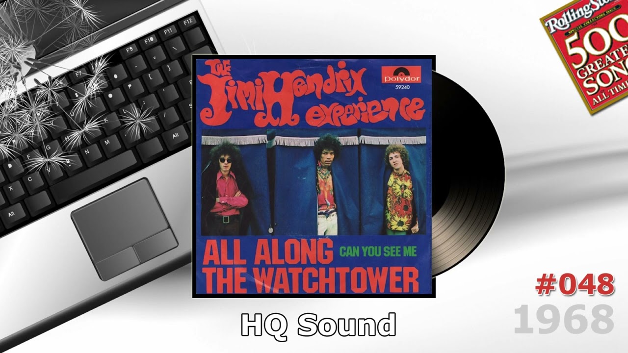 the Jimi Hendrix Experience - All Along The Watchtower 1968 HQ
