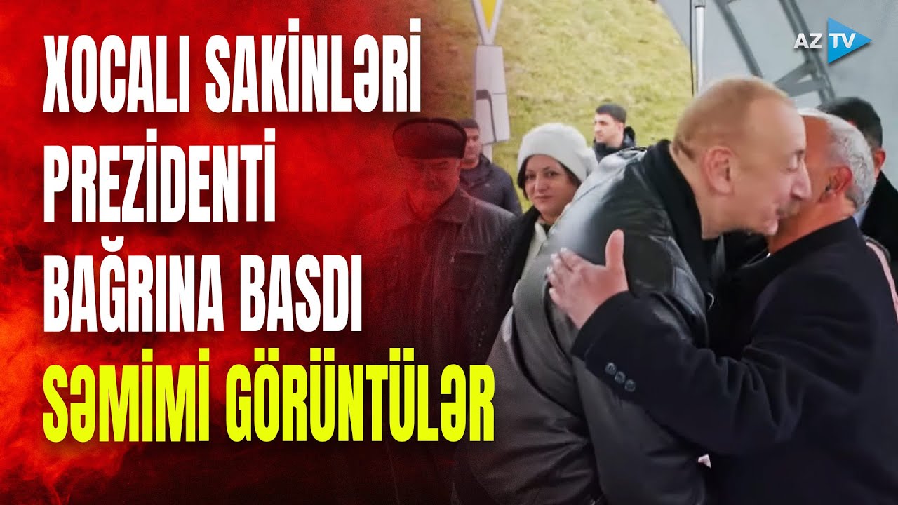 Prezidentin Xocalı sakinləri ilə səmimi söhbəti: Ballıcada TARİXİ ANLAR YAŞANDI - GÖRÜNTÜLƏR