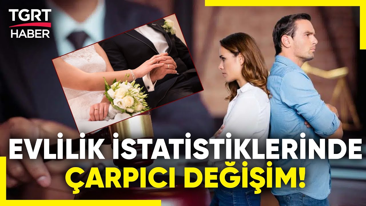 Türkiye’de Doğurganlık Oranı Düştü: Evlenmek Zorlaşırken, Boşanmak Kolaylaşıyor! - TGRT Haber