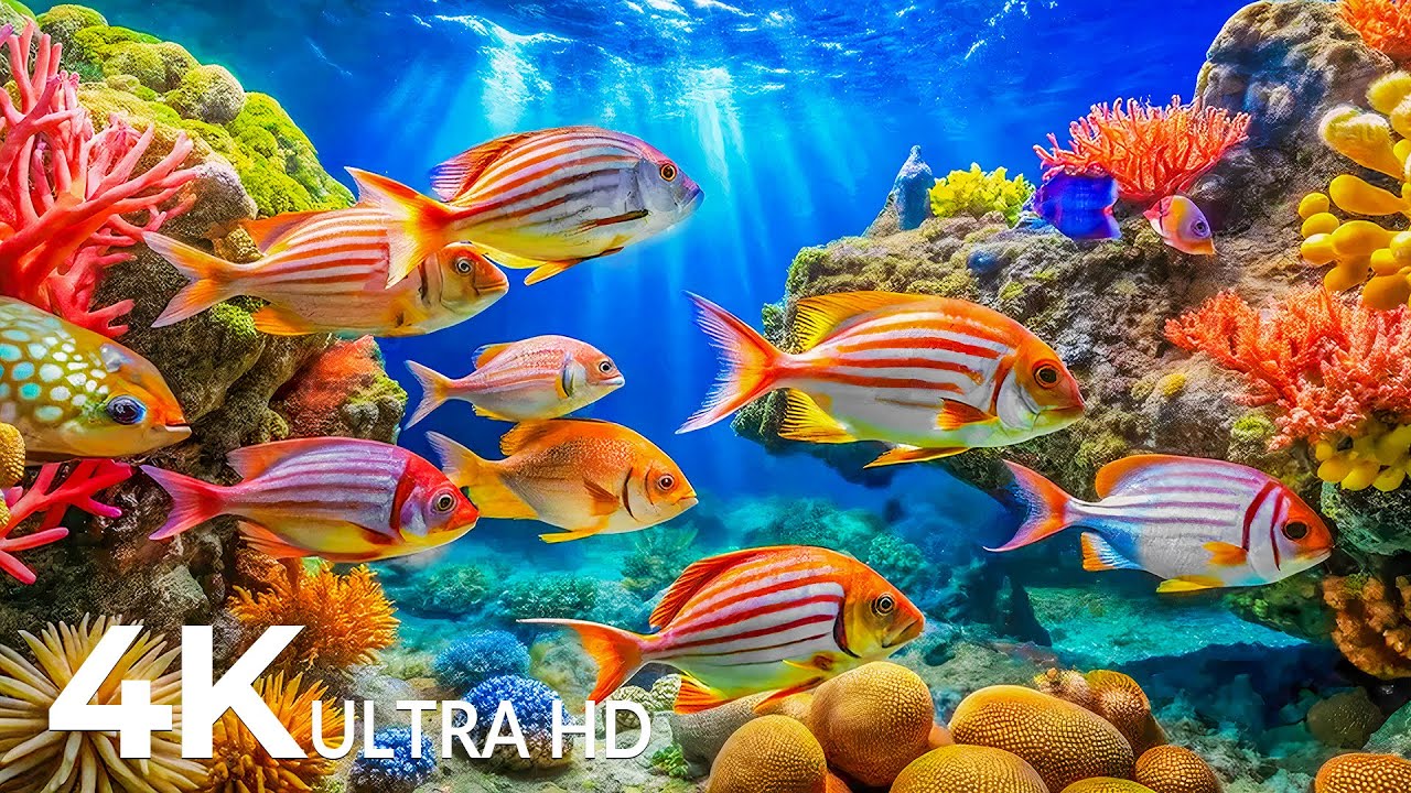 Amazing 4K Ocean Adventure - Dive Deep and Marvel at Sea Animal in The Best 4K ULTRA HDR Aquarium #7