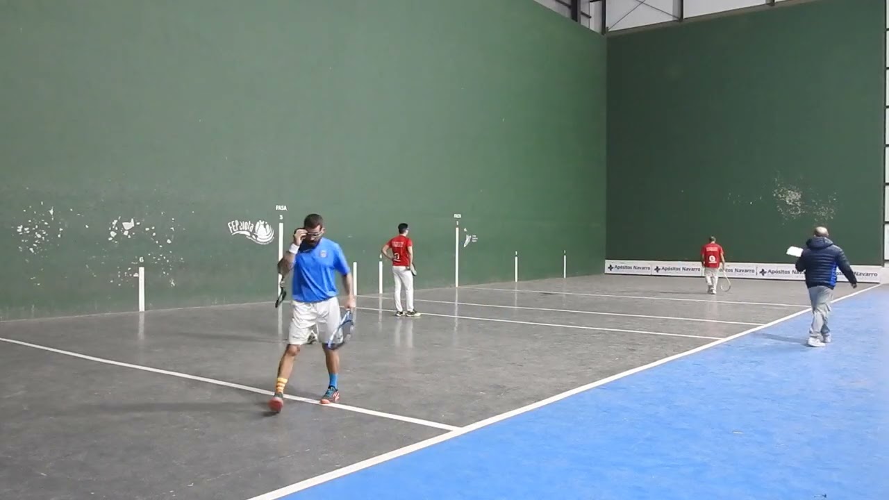 Frontenis  Valencia  liga 1ªDV  Z1  Cheste C -Massamagrell A (25-2-26) Alvarado-Ismael   2º set