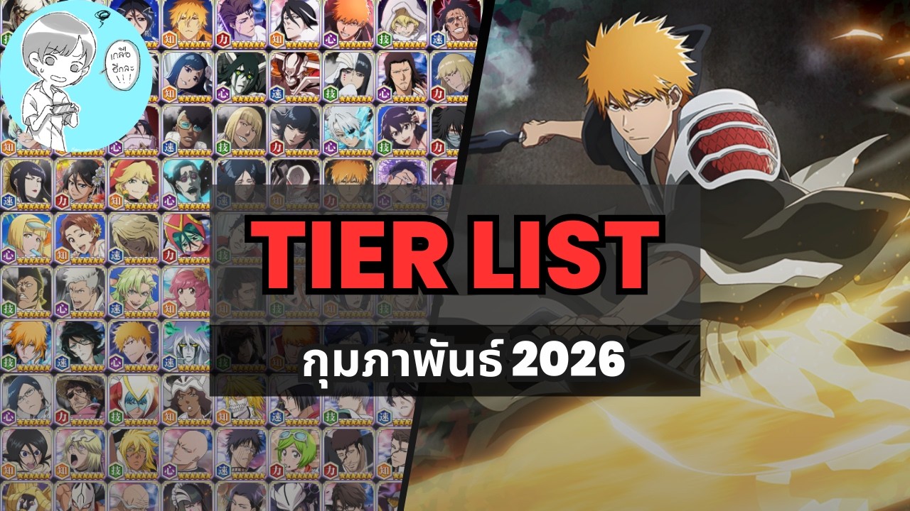 Character Tier List Update for February 2026 By Big T [Bleach Brave Souls]