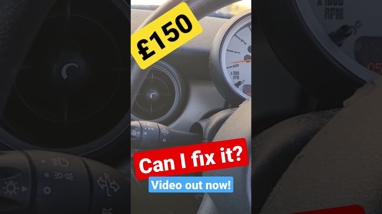 &pound;150 MINi COOPER, WILL IT START? #minicoper #mini #banger