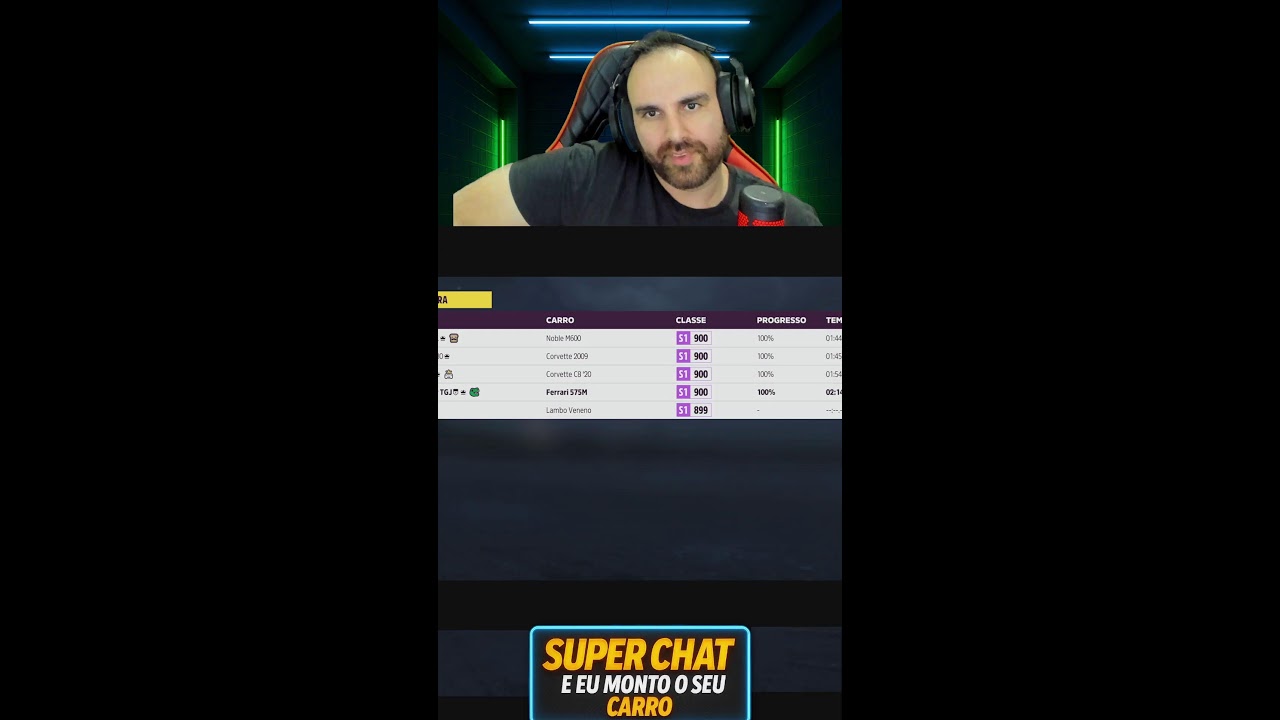 Lasanhas Automotivas no Forza #livecomyoutube