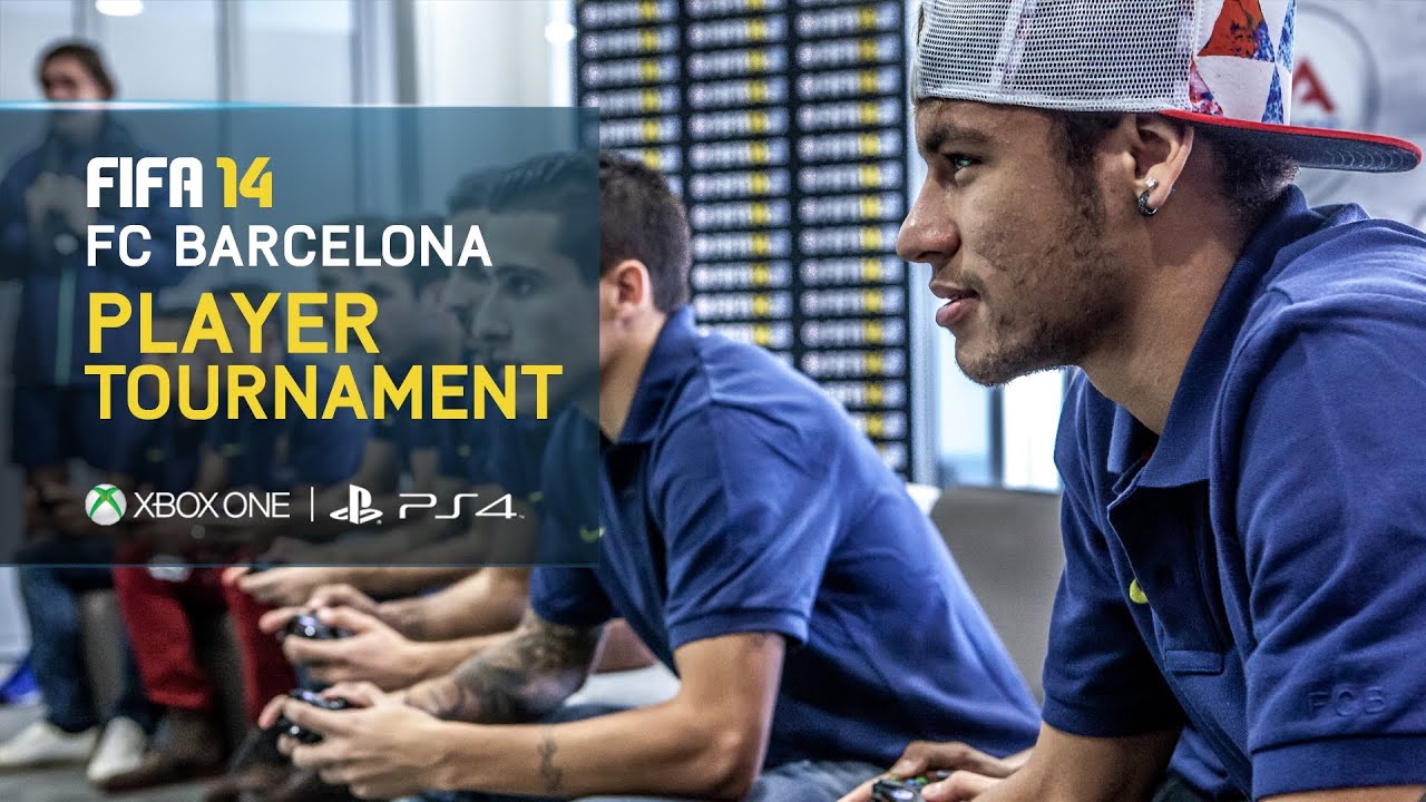 FIFA 14 - FC Barcelona Player Tournament - Neymar, Fàbregas, Piqué