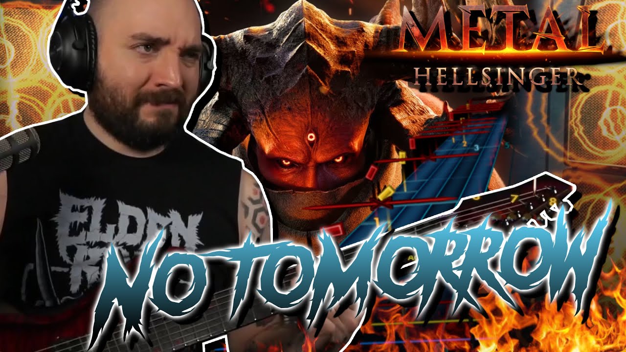 METAL HELLSINGER on Guitar | Two Feathers - No Tomorrow ft. Serj Tankian | Rocksmith Metal Gameplay