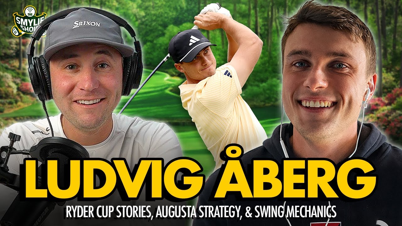Ludvig Åberg on Masters course strategy, Ryder Cup fans, and key swing feels