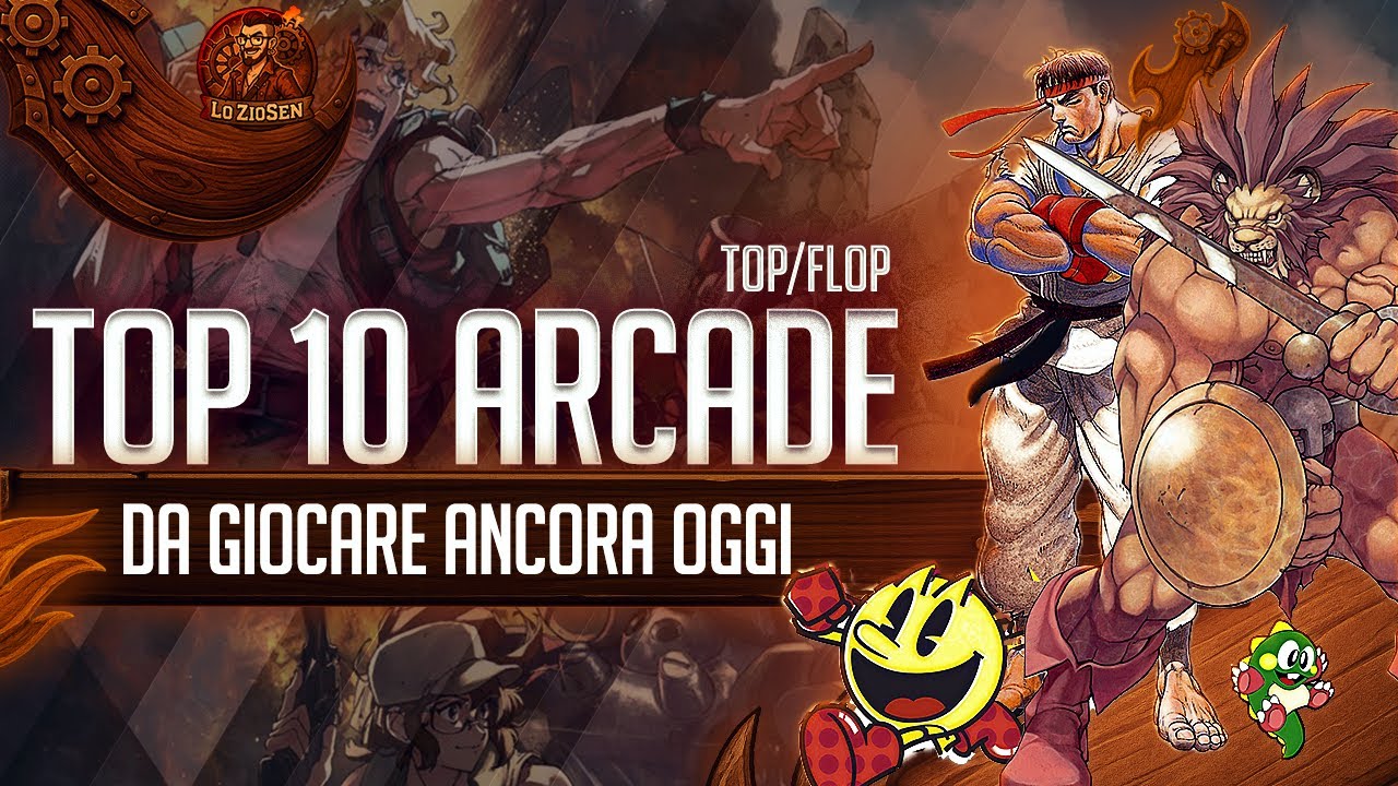 Top 10 videogiochi ARCADE che devi ASSOLUTAMENTE giocare ancora OGGI