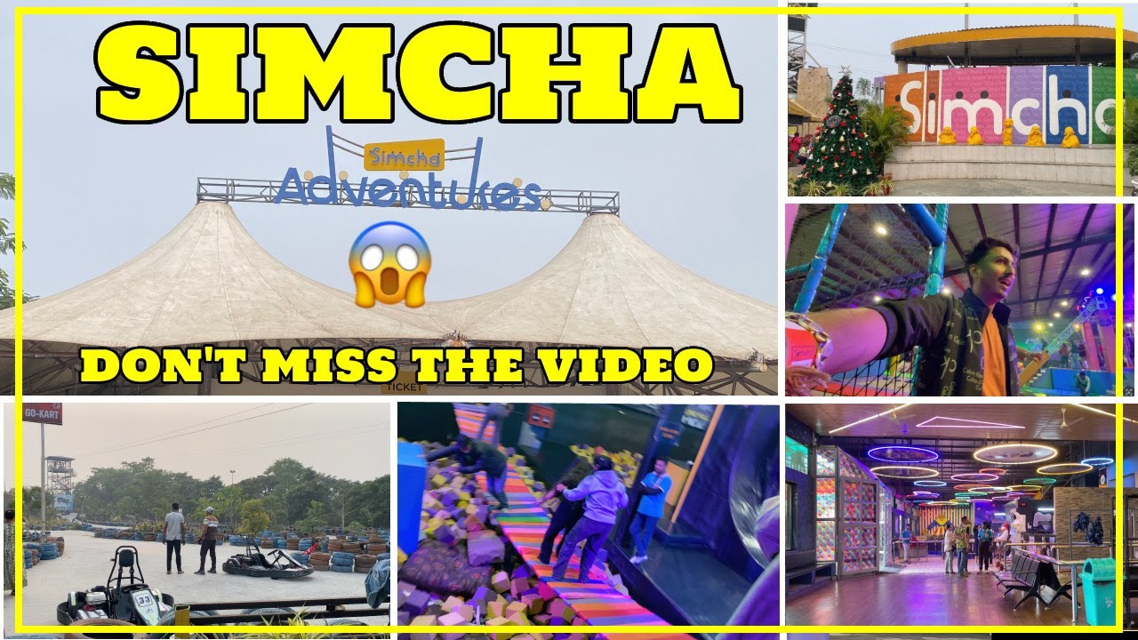 Best Adventure Parks in Indore - Simcha Island | Snow City indore Yogesh Bairagi Vlogs