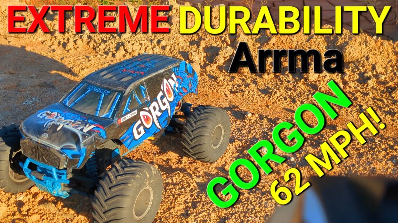 Arrma Gorgon DURABILITY TEST!  62 MPH!!!