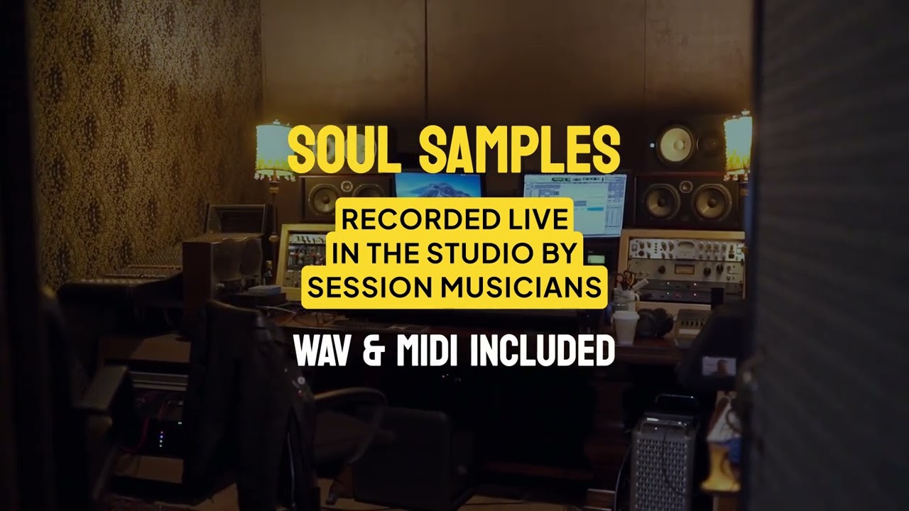 🎹 The Best Royalty FREE Soul Sample Packs - Golden - Soul Samples Bundle (WAV/MIDI)