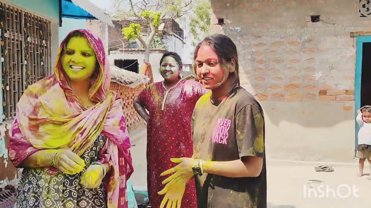 Viral ho gayi hamari holi ☺️#vlogs #rcstreetblogger 