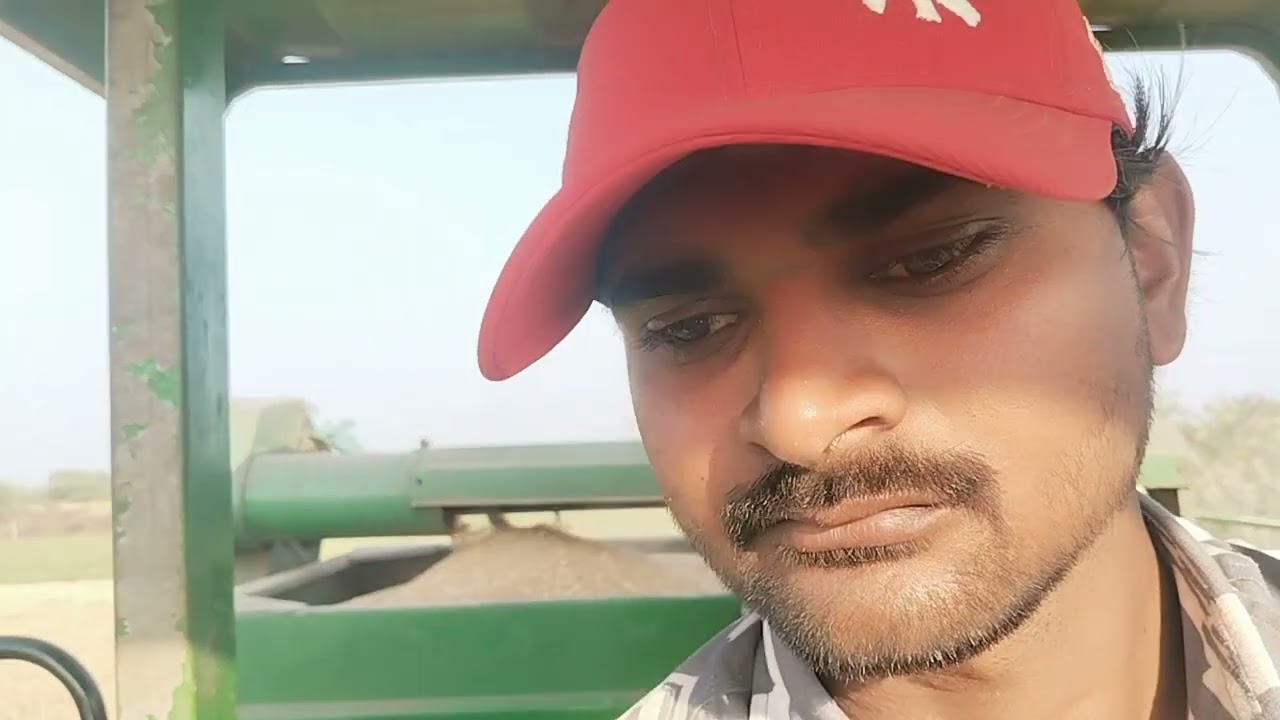 Farming 🚜 mini harvester. 🌾ઘઉં કાપવાનું ચાલુ 
