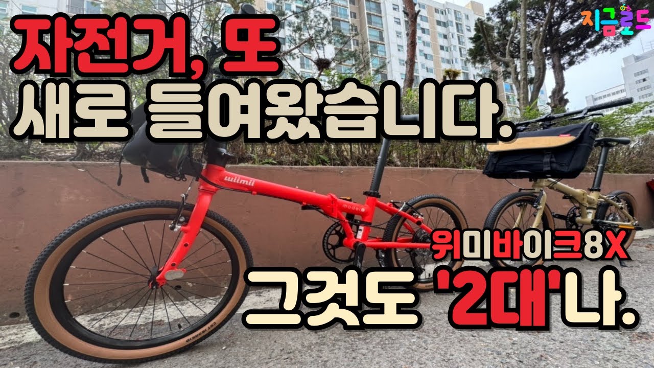 집에 자전거가 모두 8대? | 위미바이크 8X 구입기