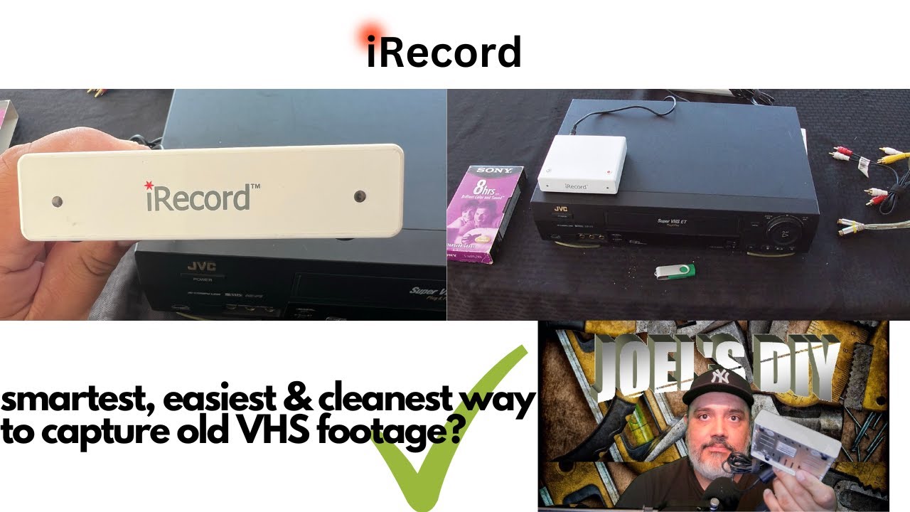 DIY Project - VHS to Digital Conversion - Using iRecord the best way to go?