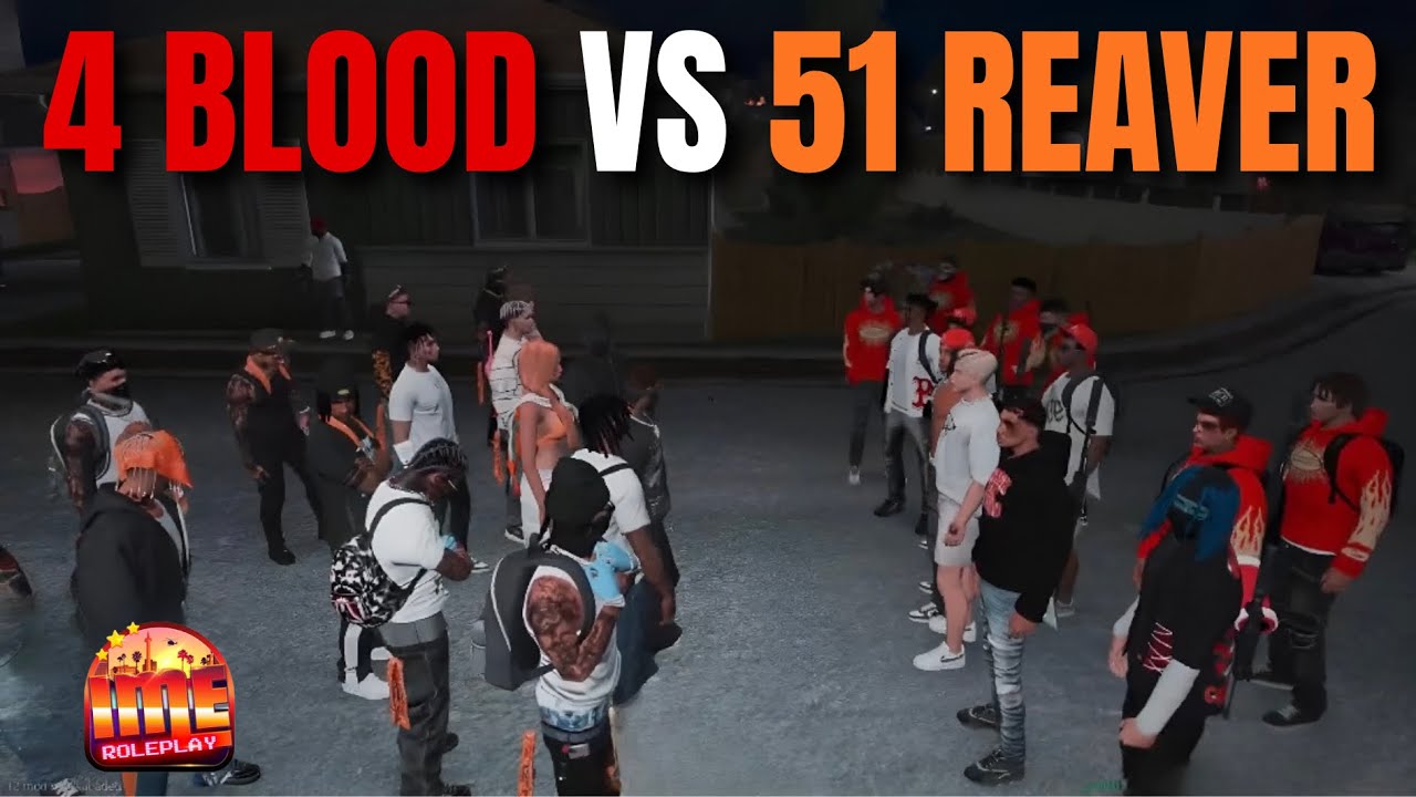 PERKARA IDENTITY BERUJUNG PERANG DI HOOD 4 BLOOD !!! #imeroleplay #imerp #4blood 