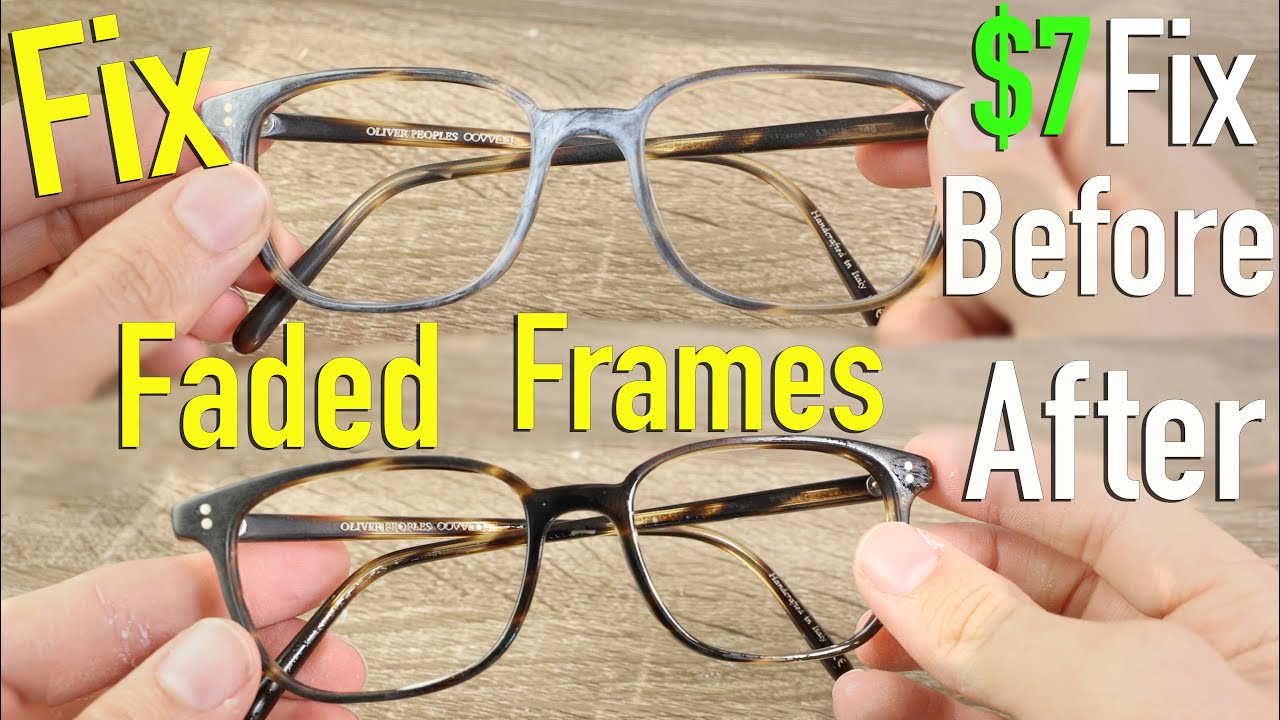How to Restore Eye Glasses Sunglasses Frames for only $7!