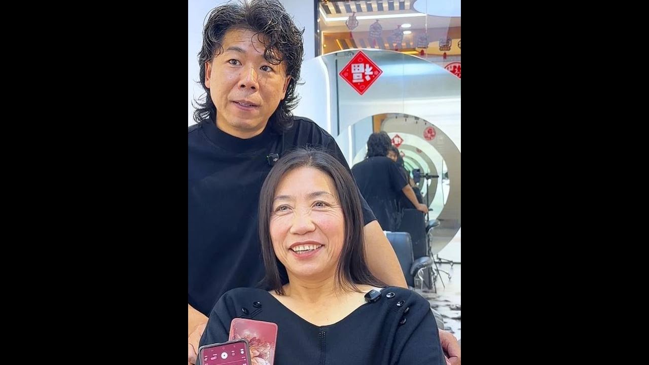 50+ 气质姐姐的神奇逆龄术：换个发型年轻 20 岁！😮 剪发前后对比惊呆了！
