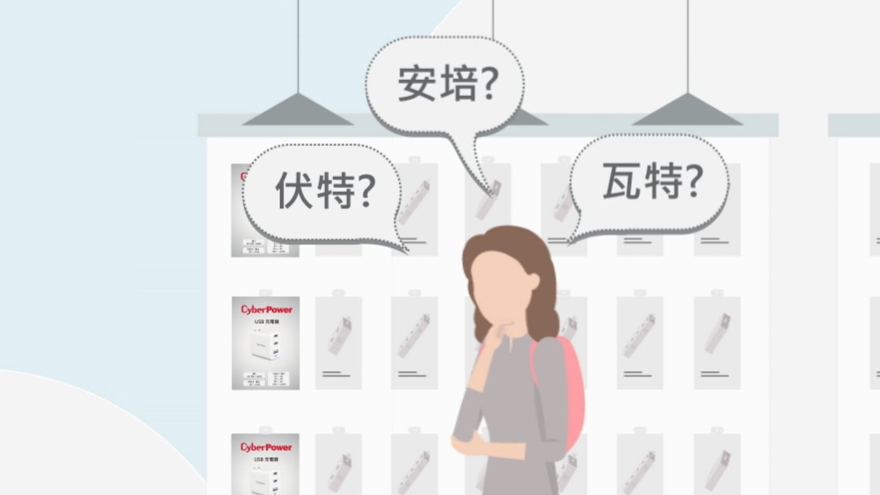 認識伏特、安培及瓦特