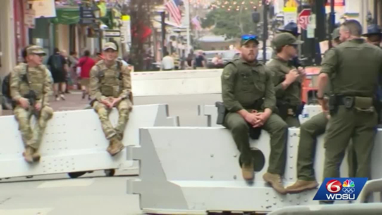 Residents react to national guardsmen leaving New Orleans