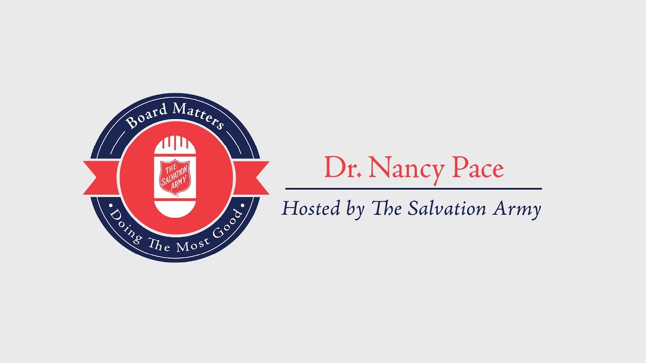 Board Matters Podcast: 11. Dr. Nancy Pace