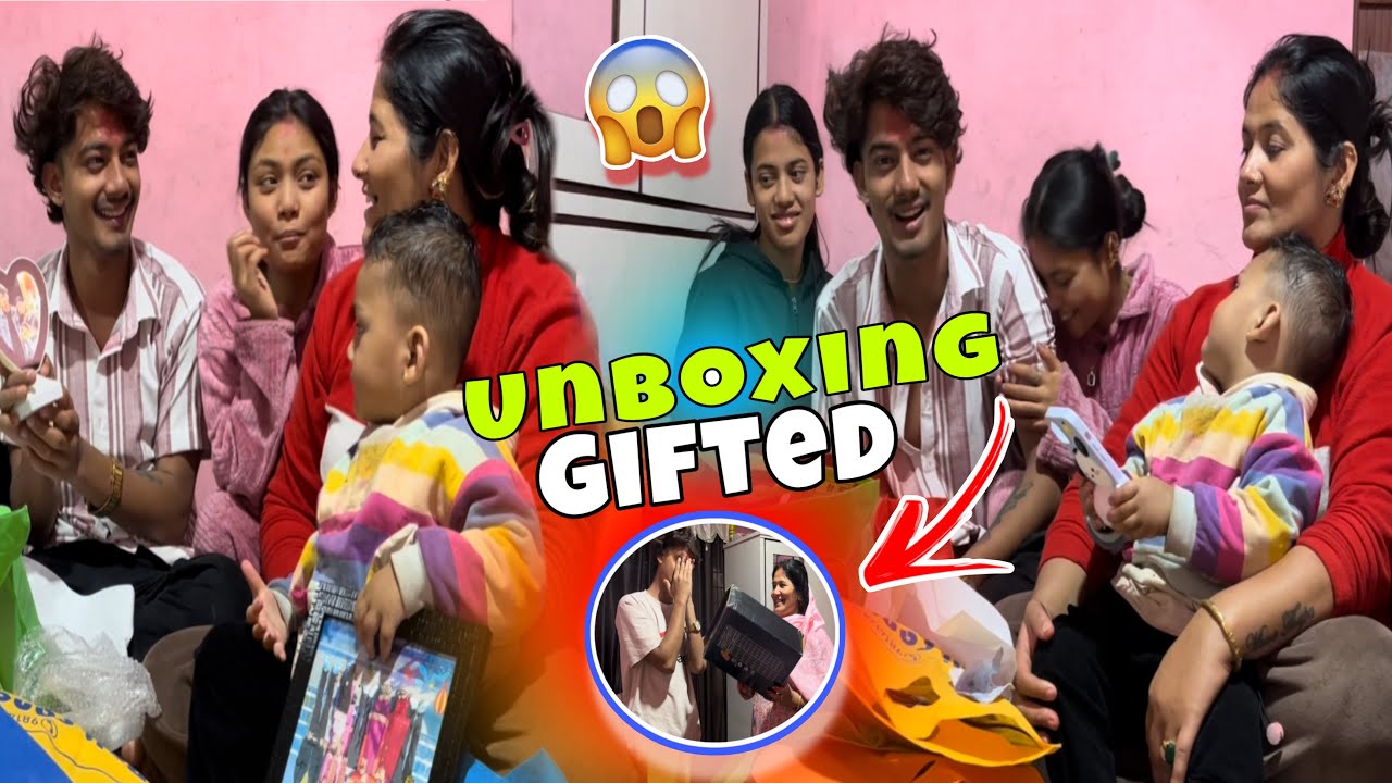 BIRTHDAY GIFT UNBOXING GARDA SABAI JANA AACHAMA PARA🥺YATI DHERAI GIFT 🎁