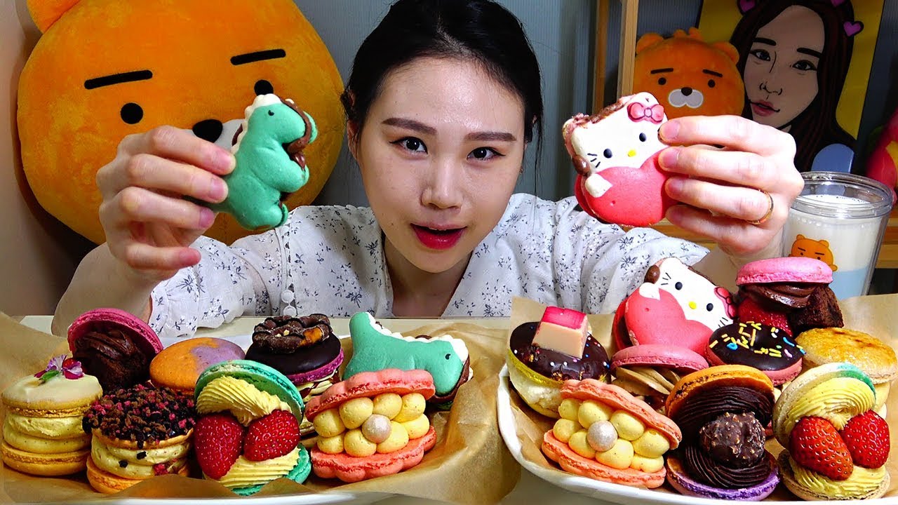 키티마카롱 뚱카롱 먹방 Mukbang