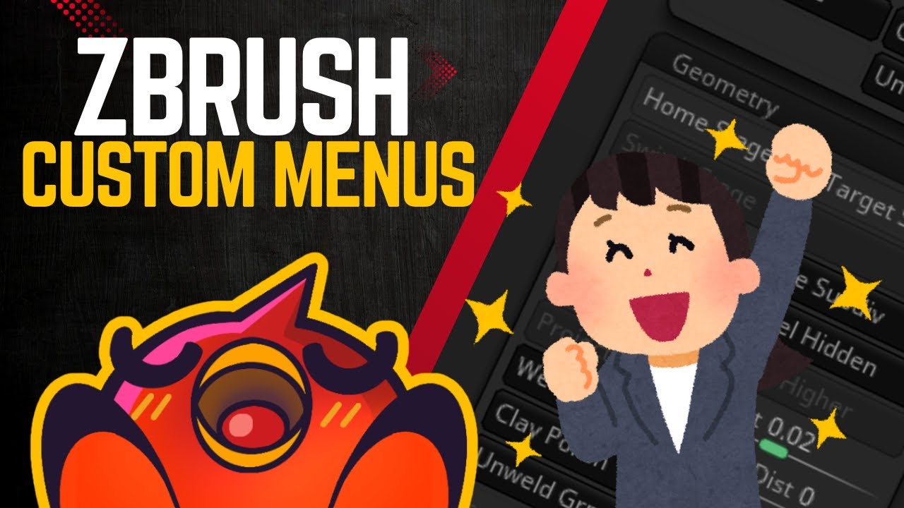 ZBrush Fundamentals Part 8: Custom Menus - The BEST Feature