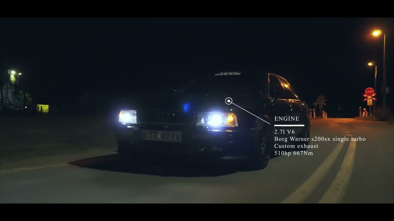 NIGHTRUN Audi 80 QUATTRO 2.7 Turbo